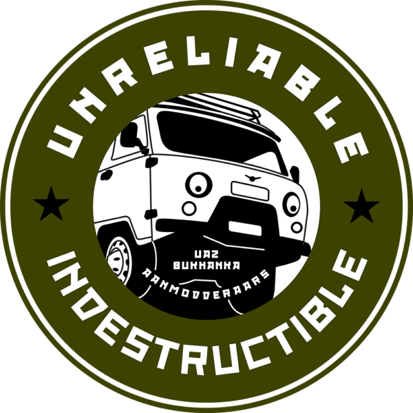 Raamsticker Unreliable Indestructable